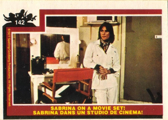 #142 Sabrina on a Movie Set! - 1977 O-Pee-Chee Charlie's Angels