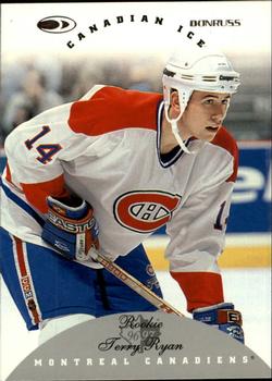 #142 Terry Ryan - Montreal Canadiens - 1996-97 Donruss Canadian Ice Hockey