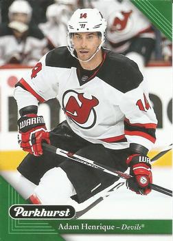 #142 Adam Henrique - New Jersey Devils - 2017-18 Parkhurst Hockey