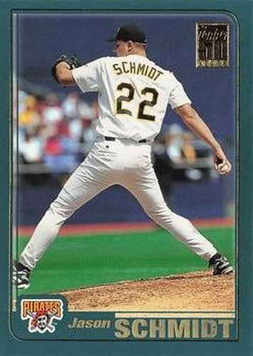 #142 Jason Schmidt - Pittsburgh Pirates - 2001 Topps Baseball