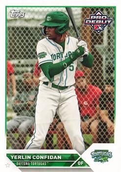 #PD-142 Yerlin Confidan - Daytona Tortugas - 2023 Topps Pro Debut Baseball