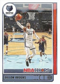 #142 Dillon Brooks - Memphis Grizzlies - 2021-22 Hoops Winter Basketball