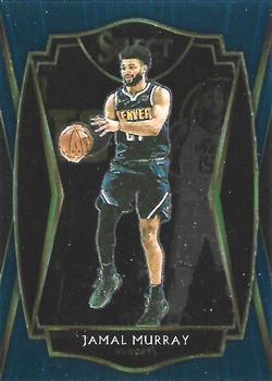 #142 Jamal Murray - Denver Nuggets - 2020-21 Panini Select - Blue Basketball