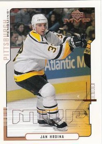 #142 Jan Hrdina - Pittsburgh Penguins - 2000-01 Upper Deck MVP Hockey