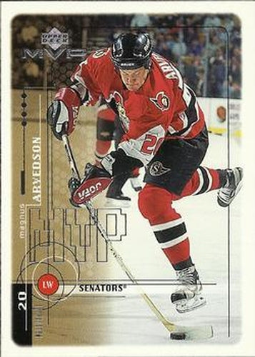 #142 Magnus Arvedson - Ottawa Senators - 1998-99 Upper Deck MVP Hockey
