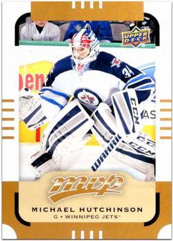 #142 Michael Hutchinson - Winnipeg Jets - 2015-16 Upper Deck MVP Hockey
