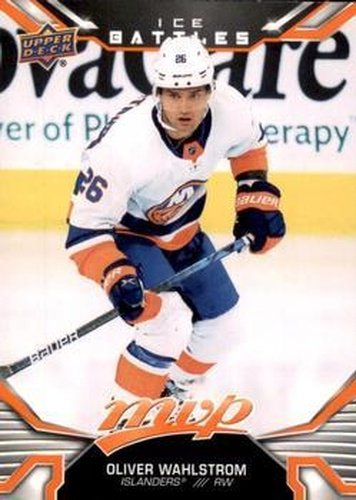 #142 Oliver Wahlstrom - New York Islanders - 2022-23 Upper Deck MVP - Ice Battles Hockey