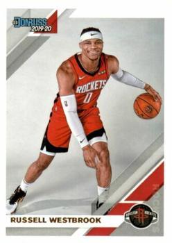 #142 Russell Westbrook - Houston Rockets - 2019-20 Donruss Basketball