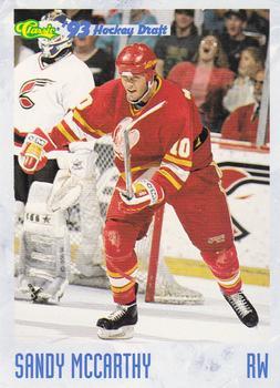 #142 Sandy McCarthy - Salt Lake Golden Eagles - 1993 Classic '93 Hockey Draft Hockey