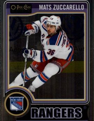 #142 Mats Zuccarello - New York Rangers - 2014-15 O-Pee-Chee Platinum Hockey