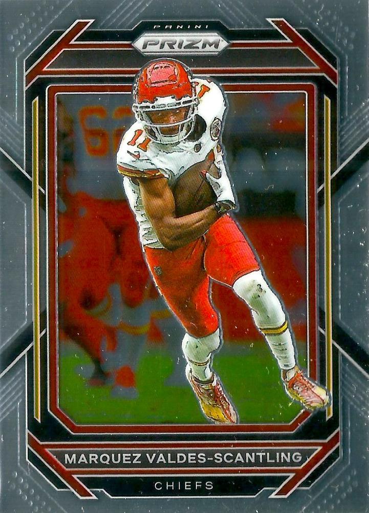 #142 Marquez Valdes-Scantling - Kansas City Chiefs - 2022 Panini Prizm Football