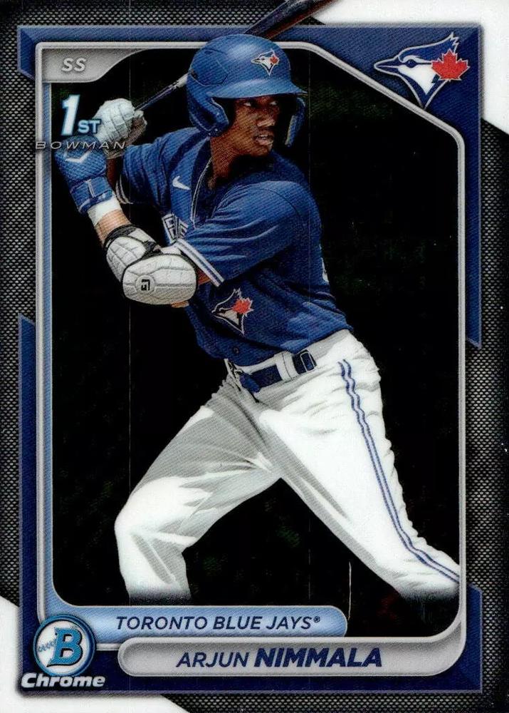 #BCP-142 Arjun Nimmala - Toronto Blue Jays - 2024 Bowman - Chrome Prospects Baseball