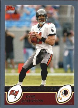 #142 Rob Johnson - Washington Redskins - 2003 Topps Football