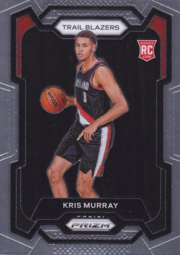 #142 Kris Murray - Portland Trail Blazers - 2023-24 Panini Prizm Basketball