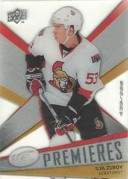 #142 Ilya Zubov - Ottawa Senators - 2008-09 Upper Deck Ice Hockey