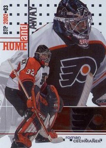 #142 Roman Cechmanek - Philadelphia Flyers - 2002-03 Be a Player Between the Pipes Hockey