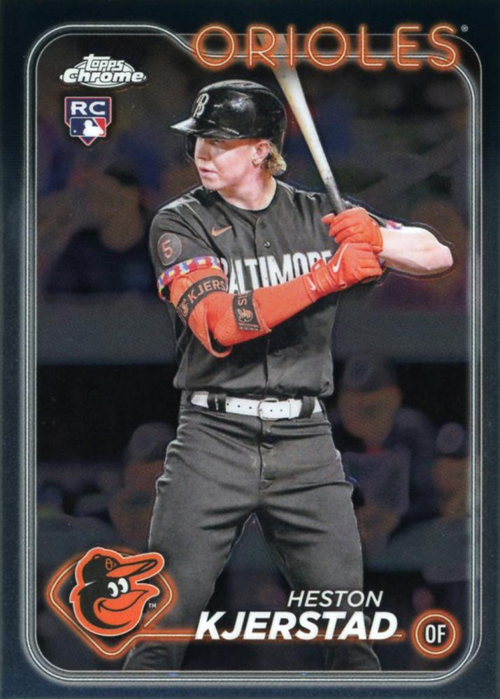#142 Heston Kjerstad - Baltimore Orioles - 2024 Topps Chrome Baseball