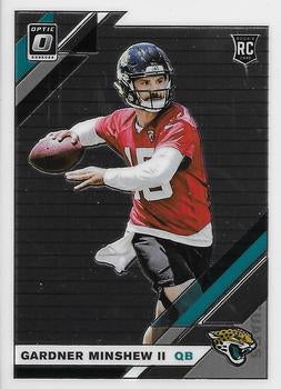 #142 Gardner Minshew II - Jacksonville Jaguars - 2019 Donruss Optic Football