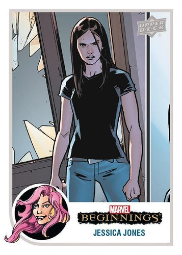 #142 Jessica Jones - 2022 Upper Deck Marvel Beginnings