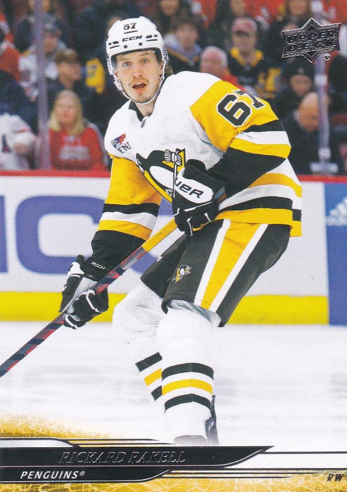 #142 Rickard Rakell - Pittsburgh Penguins - 2024-25 Upper Deck Hockey