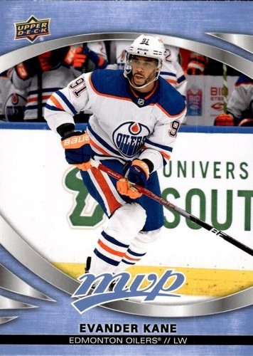 #142 Evander Kane - Edmonton Oilers - 2023-24 Upper Deck MVP - Ice Battles Hockey