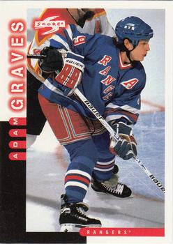 #142 Adam Graves - New York Rangers - 1997-98 Score Hockey