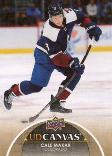 #C142 Cale Makar - Colorado Avalanche - 2021-22 Upper Deck - UD Canvas Hockey