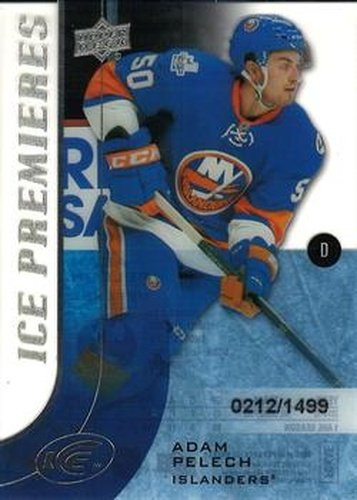 #142 - Adam Pelech - New York Islanders - 2015-16 Upper Deck Ice Hockey