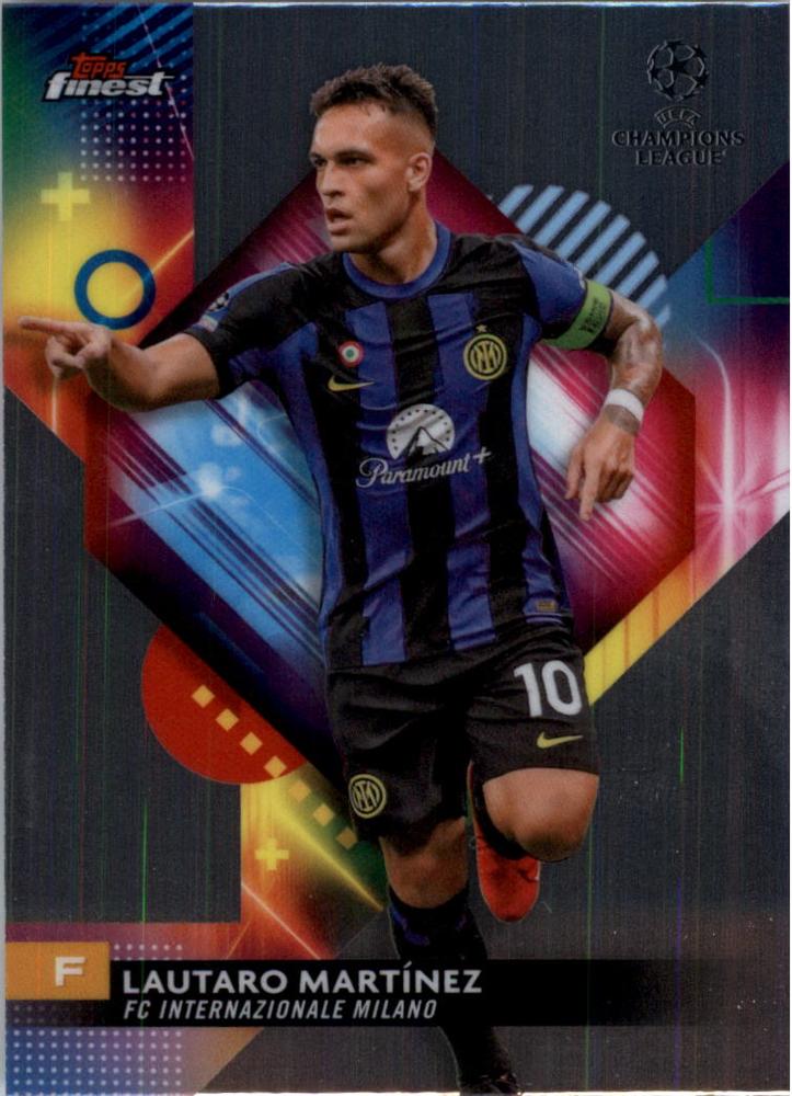 #143 Lautaro Martínez - Inter Milan - 2023-24 Finest UEFA Club Competitions Soccer