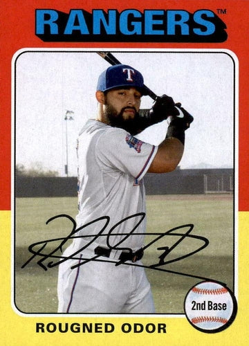 #143 Rougned Odor - Texas Rangers - 2019 Topps Archives Baseball