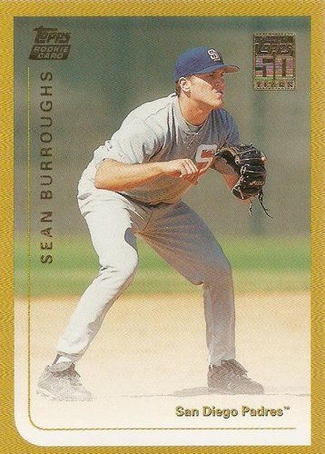 #T143 Sean Burroughs - San Diego Padres - 2001 Topps Traded & Rookies Baseball