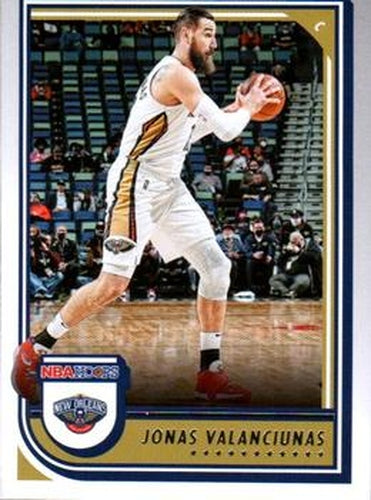 #143 Jonas Valanciunas - New Orleans Pelicans - 2022-23 Hoops Basketball