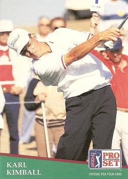 #143 Karl Kimball - 1991 Pro Set PGA Tour Golf