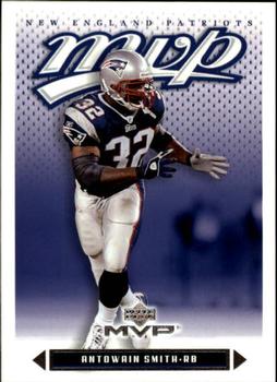 #143 Antowain Smith - New England Patriots - 2003 Upper Deck MVP Football