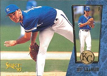 #143 Jeff Granger - Kansas City Royals - 1995 Select Baseball