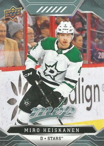 #143 Miro Heiskanen - Dallas Stars - 2019-20 Upper Deck MVP Hockey