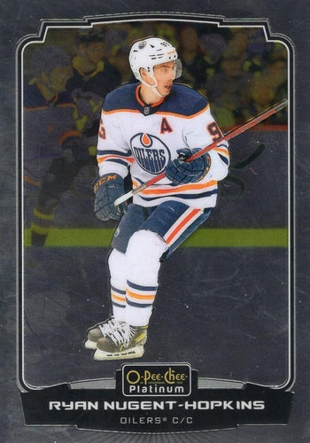 #143 Ryan Nugent-Hopkins - Edmonton Oilers - 2022-23 O-Pee-Chee Platinum Hockey