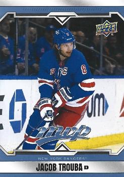 #143 Jacob Trouba - New York Rangers - 2024-25 Upper Deck MVP Hockey