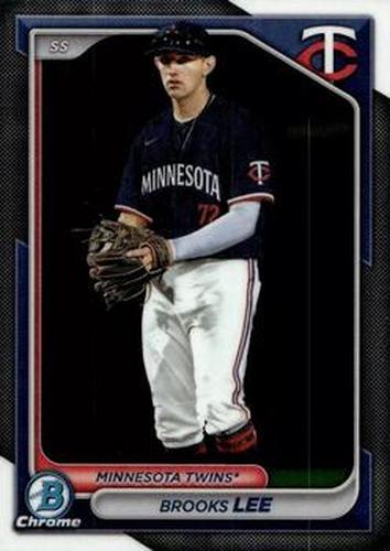 #BCP-143 Brooks Lee - Minnesota Twins - 2024 Bowman - Chrome Prospects Baseball