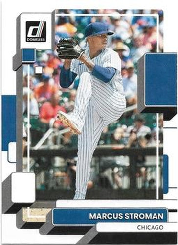#143 Marcus Stroman - Chicago Cubs - 2022 Donruss Baseball