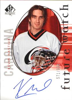 #143 Kevin Nastiuk - Carolina Hurricanes - 2005-06 SP Authentic Hockey