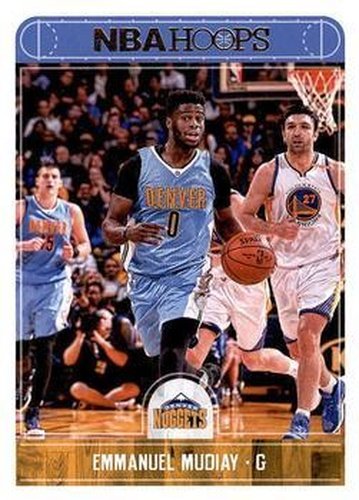 #143 Emmanuel Mudiay - Denver Nuggets - 2017-18 Hoops Basketball