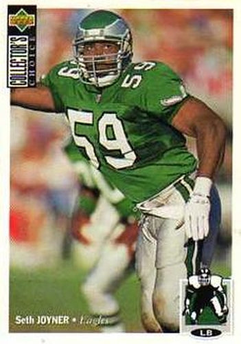 #143 Seth Joyner - Philadelphia Eagles - 1994 Collector's Choice Football