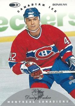 #143 Darcy Tucker - Montreal Canadiens - 1996-97 Donruss Canadian Ice Hockey