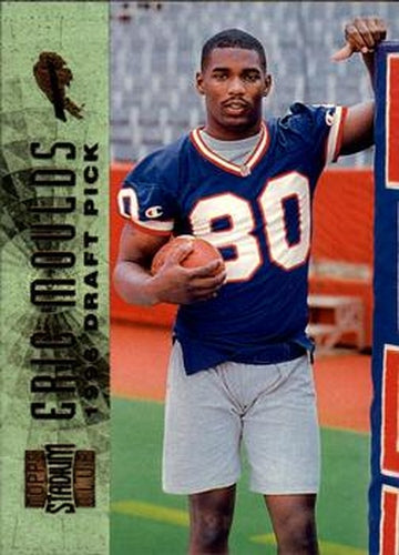 #143 Eric Moulds - Buffalo Bills - 1996 Stadium Club Football