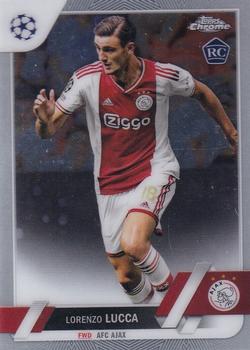 #143 Lorenzo Lucca - Ajax - 2022-23 Topps Chrome UEFA Club Competitions Soccer