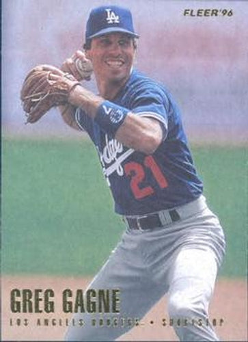 #U143 Greg Gagne - Los Angeles Dodgers - 1996 Fleer Update Baseball