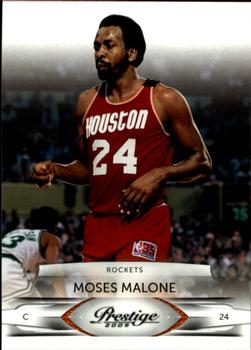 #143 Moses Malone - Houston Rockets - 2009-10 Panini Prestige Basketball