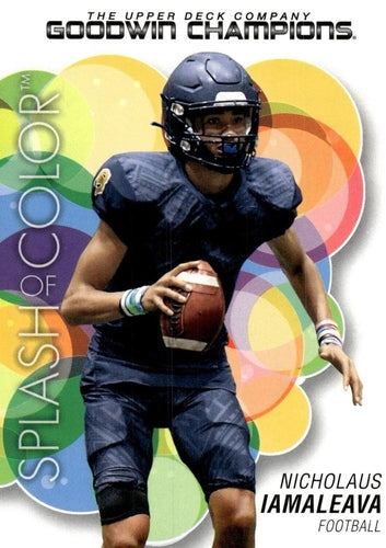 #144 Nicholaus Iamaleava - 2023 Upper Deck Goodwin Champions