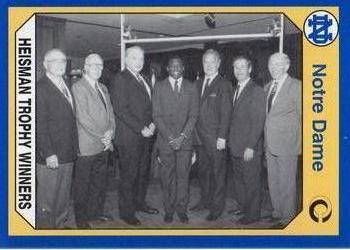 #144 Heisman Trophy Winners - Notre Dame Fighting Irish - 1990 Collegiate Collection Notre Dame Football